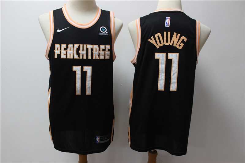 Hawks 11 Trae Young Black 2019-20 Nike City Edition Swingman Jersey,We sell and wholesale Hawks 11 Trae Young Black 2019-20 Nike City Edition Swingman Jersey on line form chian!